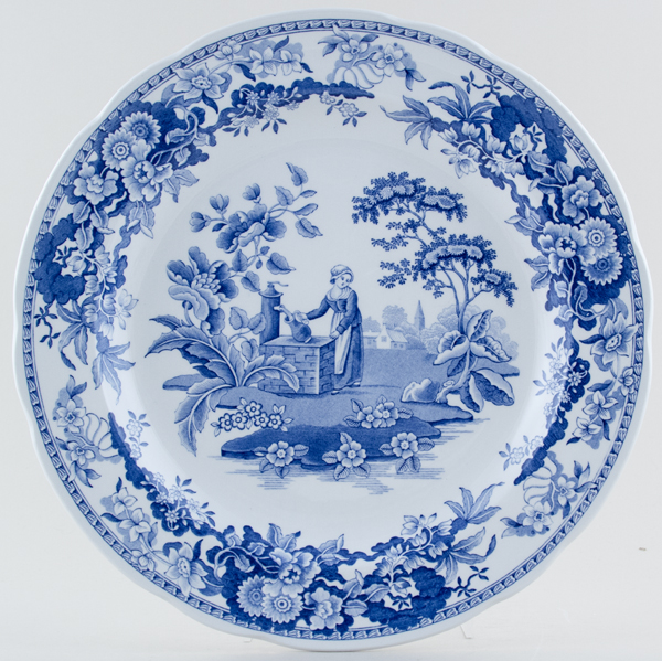 Plate Girl at Well c1994